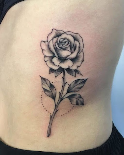 Rib Cage tattoo for females in karachi